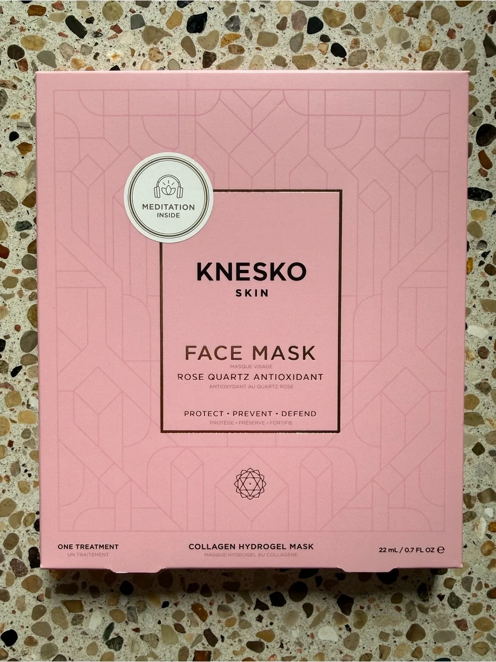 Rose Quartz Antioxidant Face Mask - Pink